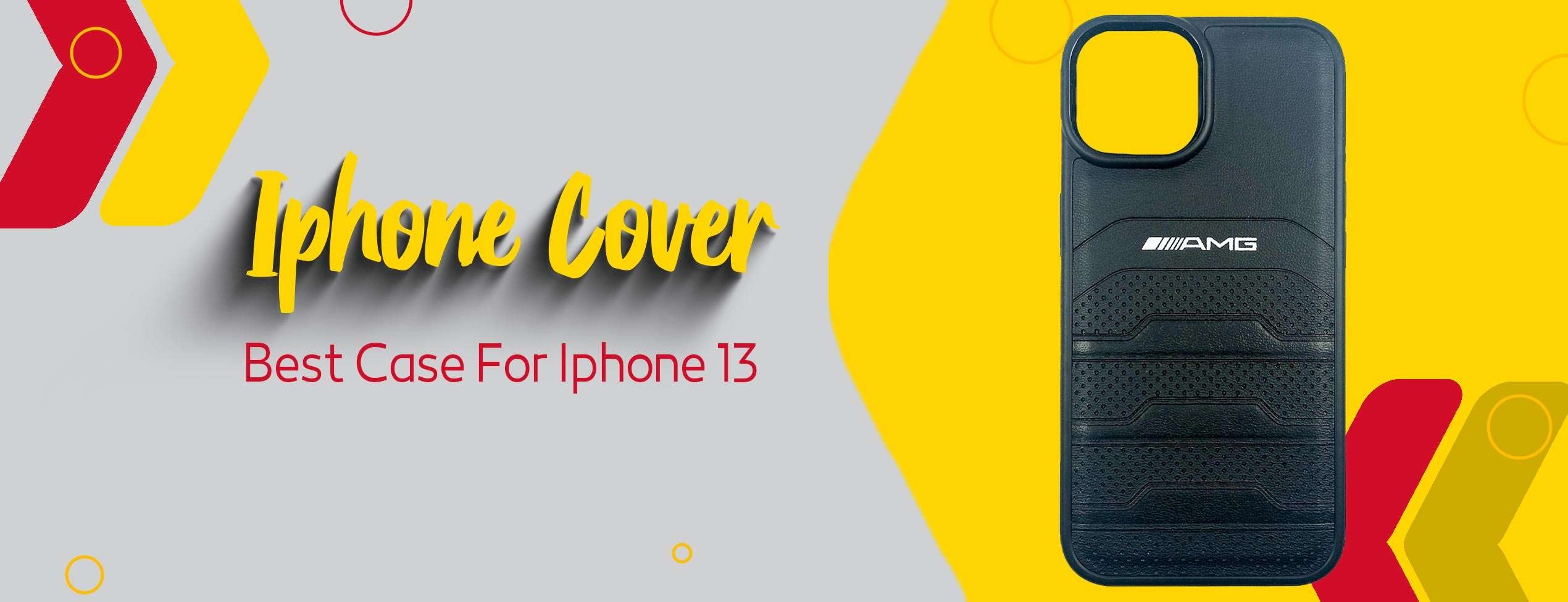 کاور چرمی AMG Kit گوشی آیفون Iphone 13 