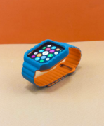 بند اپل واچ سیلیکونی طرح G - Shock سایز 42 - 44
