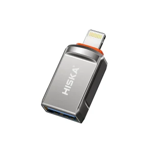 مبدل OTG لایتنینگ به USB هیسکا HISKA مدل H1