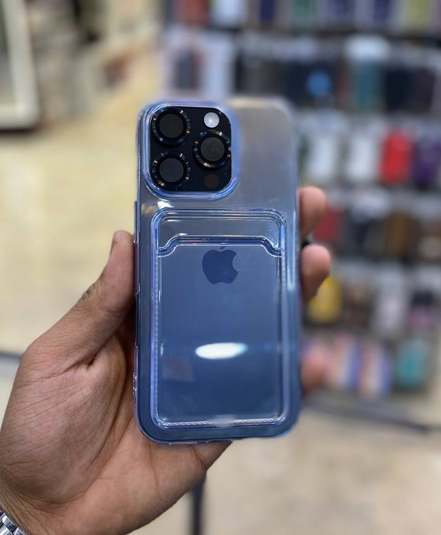 قاب ژله ای شفاف جاکارتی گوشی اپل Iphone 16 Pro