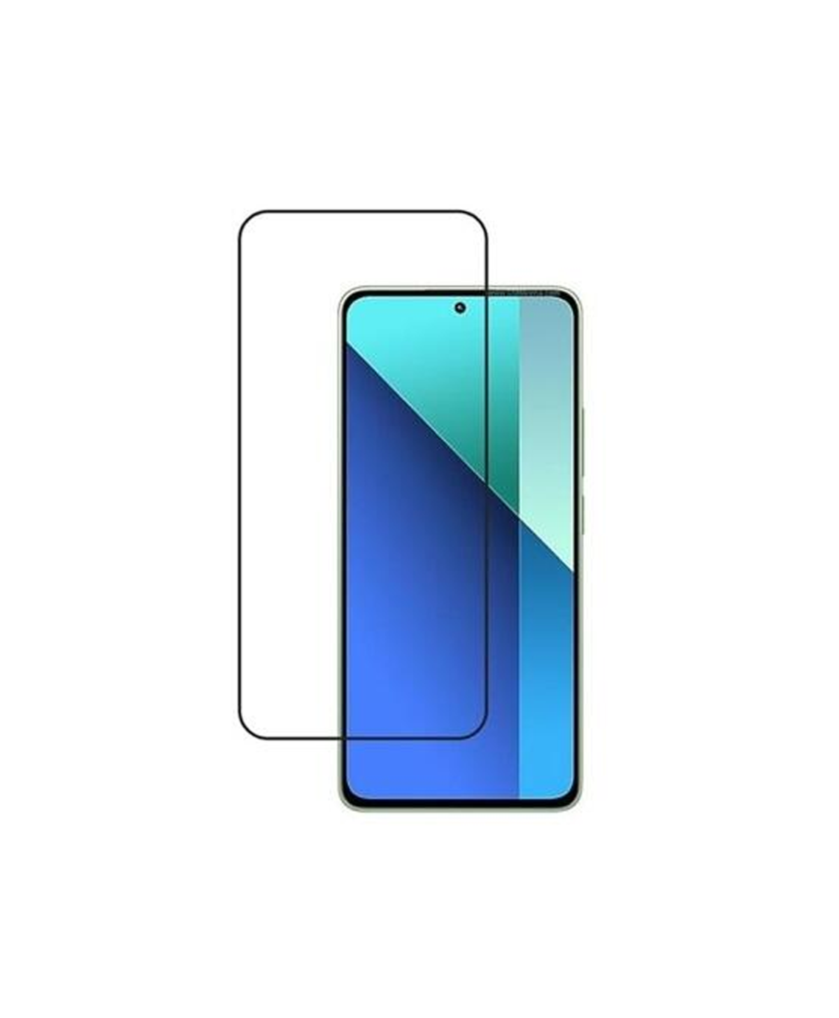 گلس فول مشکی Redmi Note 13
