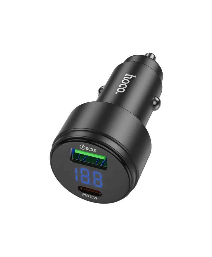شارژر فندکی خودرو هوکو مدل Z57B PD63W