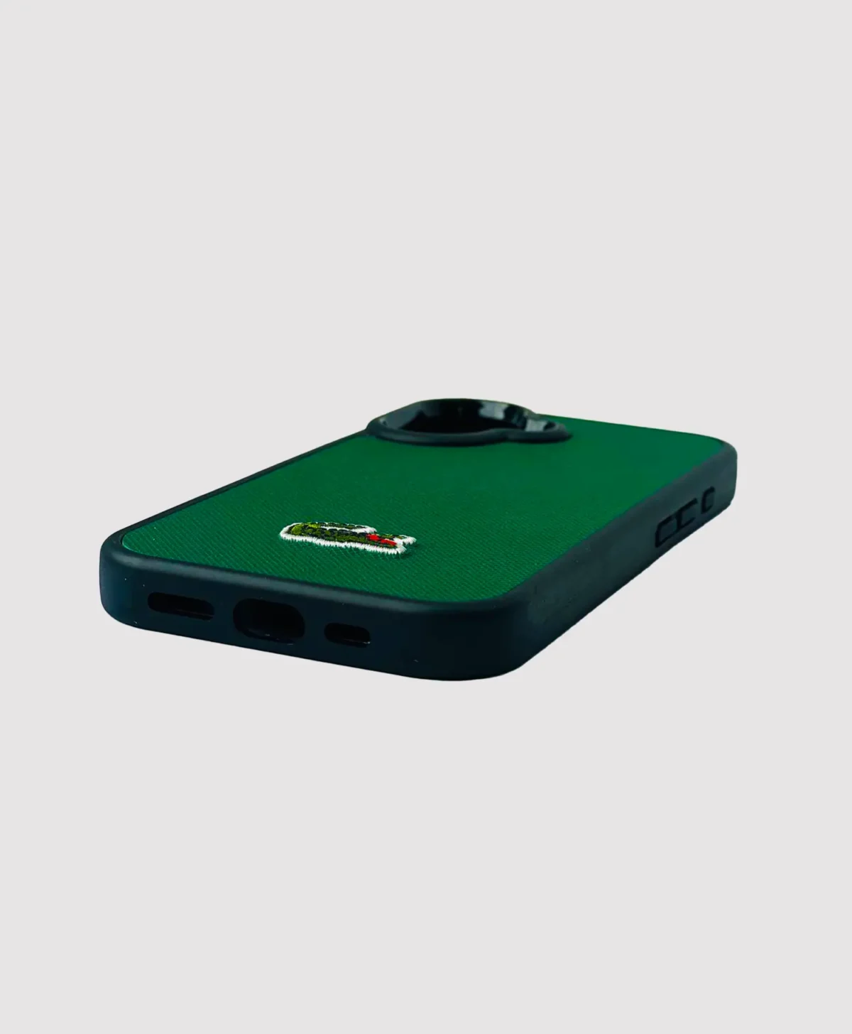 قاب چرمی طرح لاگوست گوشی موبایل آیفون Iphone 16