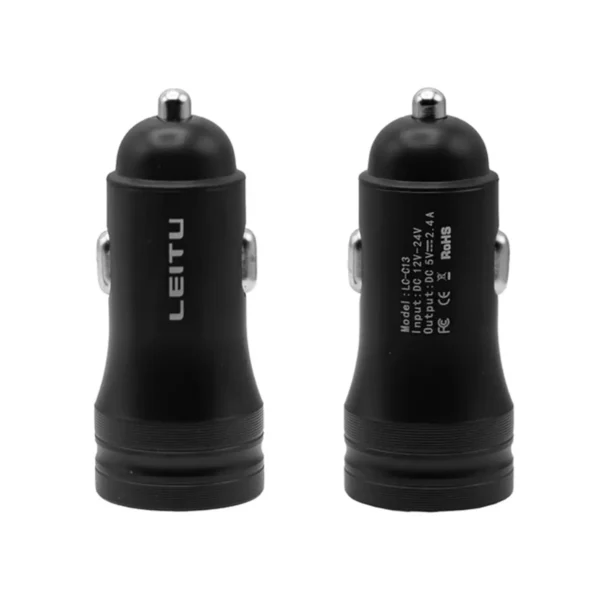 شارژر فندکی لیتو مدل LC-C13 با کابل Lightning