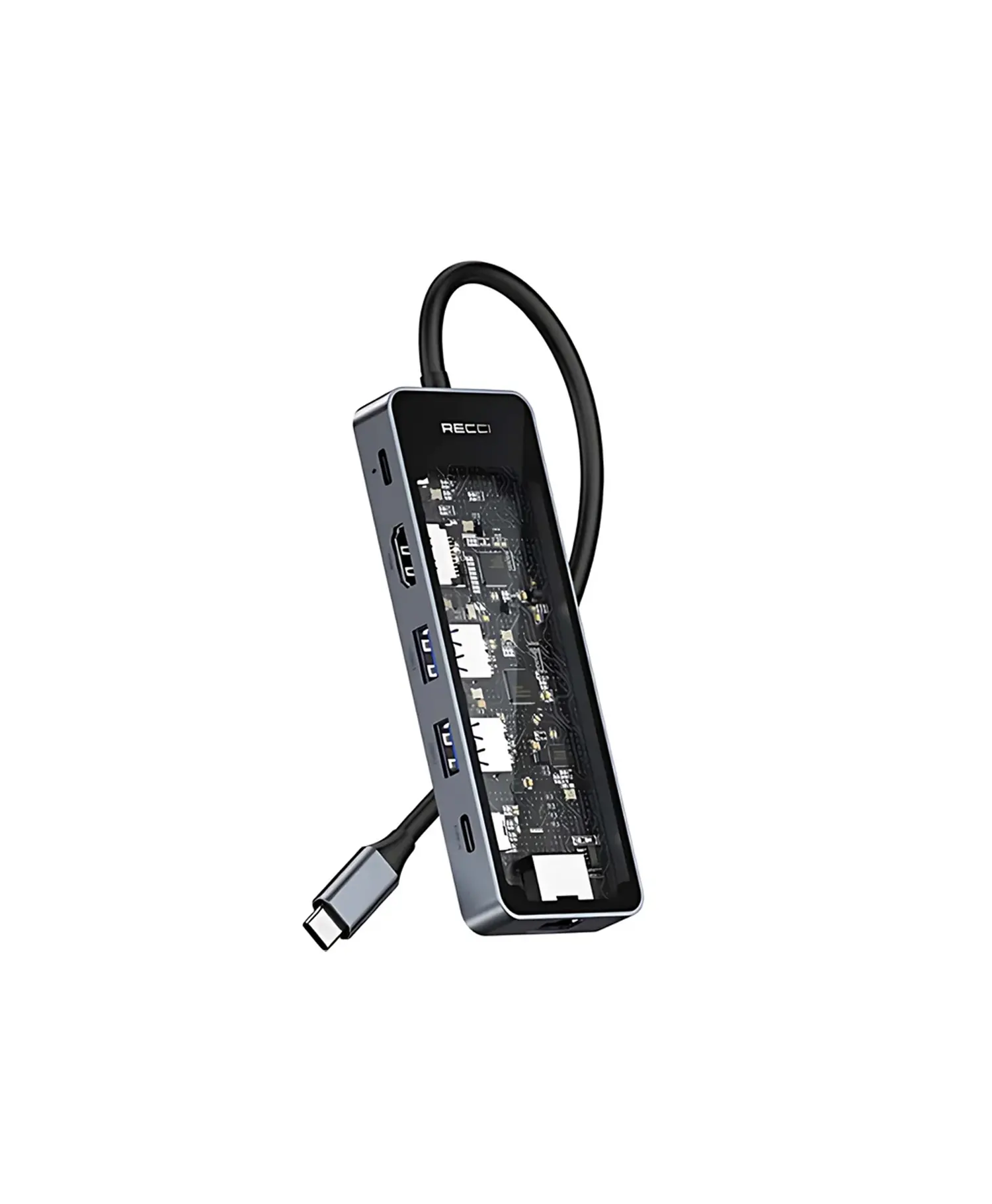 هاب 6 پورت USB-C رسی مدل RH17