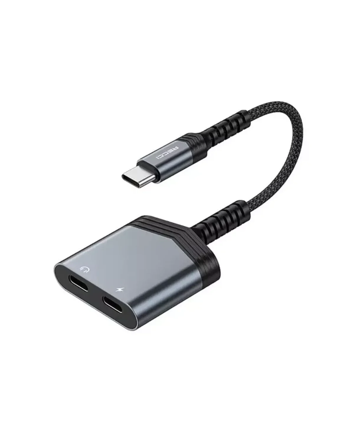 مبدل 1 به 2 Type-C رسی 60W مدل RDS-A20