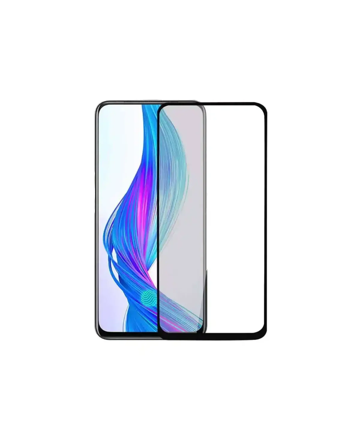گلس فول Super D مشکی گوشی موبایل هوآوی Huawei Y7a