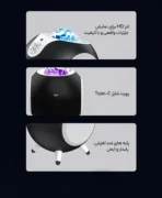 اسپیکر بلوتوثی و چراغ خواب رسی مدل PSK - W22 با طراحی شیک و جمع و جور