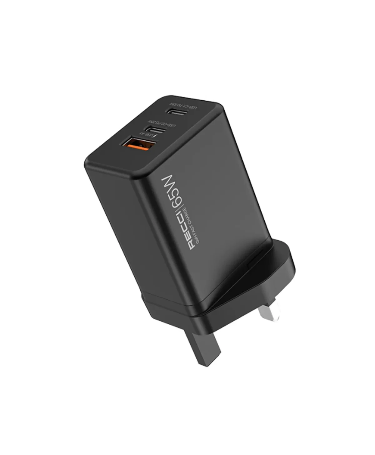 شارژر دیواری USB و Type-C رسی 3 پورت مدل RC56U 65W