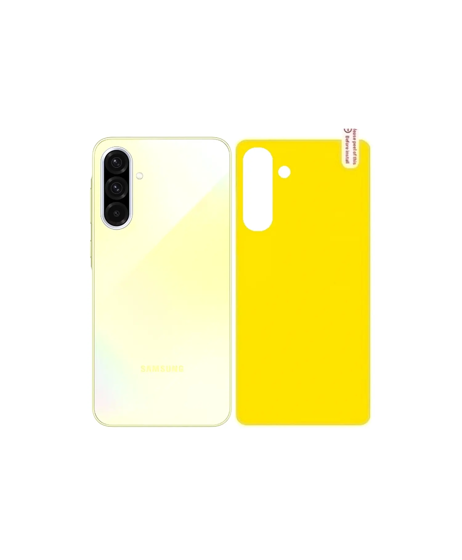 برچسب پشت شفاف گوشی موبایل سامسونگ Samsung A26