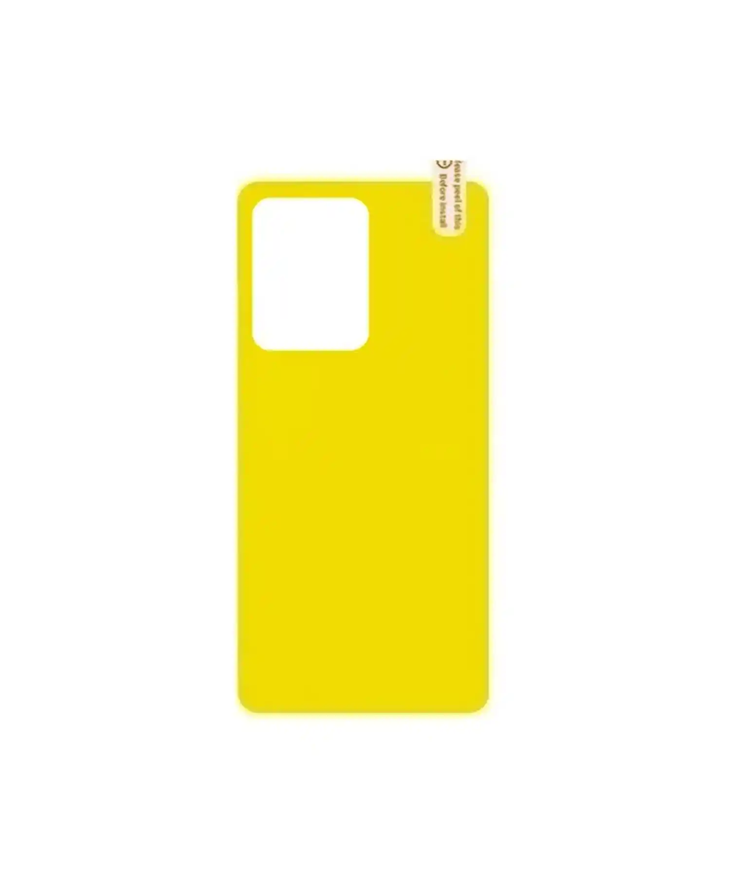 برچسب پشت شفاف گوشی موبایل شیائومی Redmi Note 12s