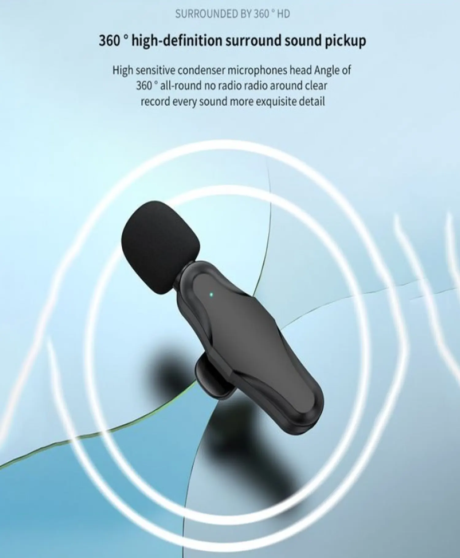 میکروفون بی سیم Type-C مدل K21