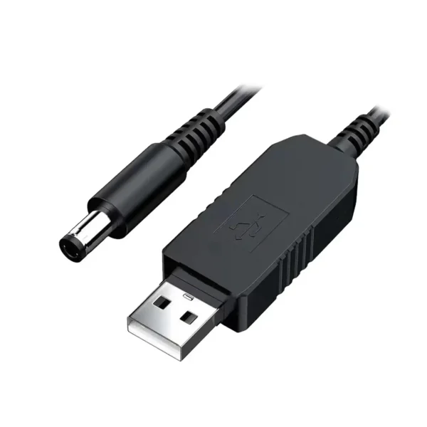 کابل تبدیل تقویت کننده USB به DC مدل 12V