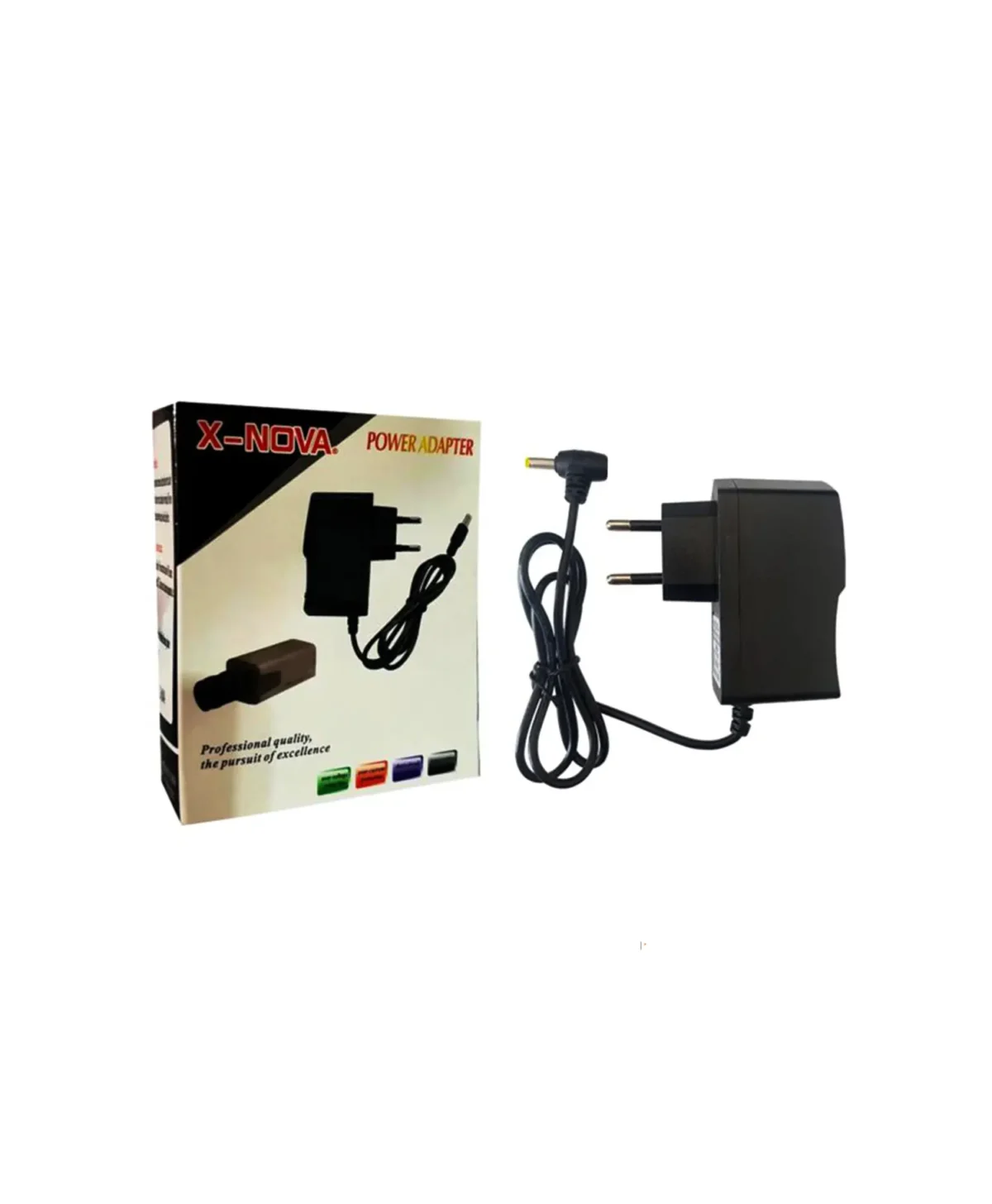 آداپتور مودم ایکس نووا 12V 1A سوزنی درشت