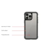 قاب کی دو مدل Ares گوشی موبایل آیفون Iphone 15 Pro