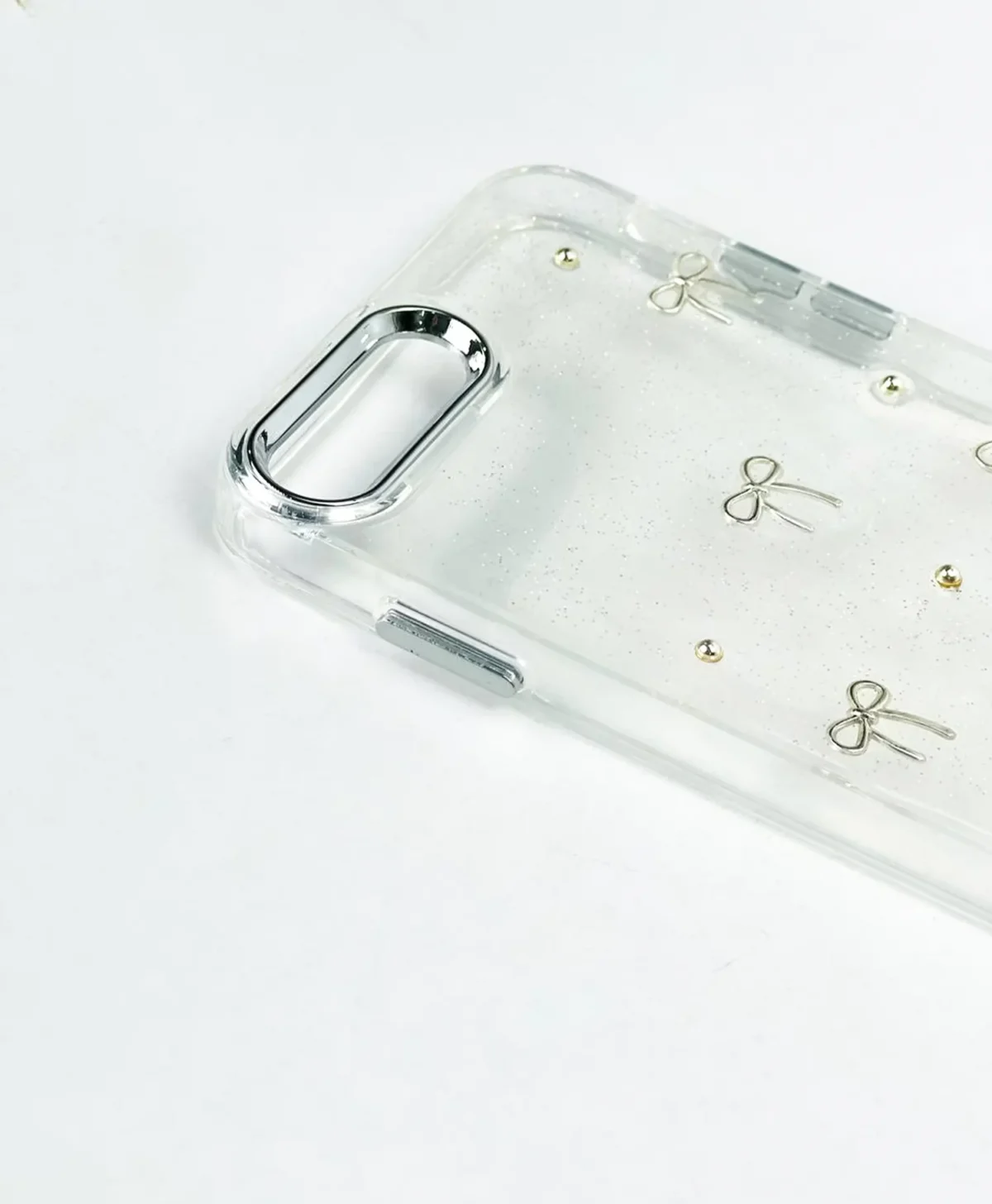 قاب ژله ای شاین دار پاپیونی گوشی موبایل آیفون Iphone 7/8 Plus