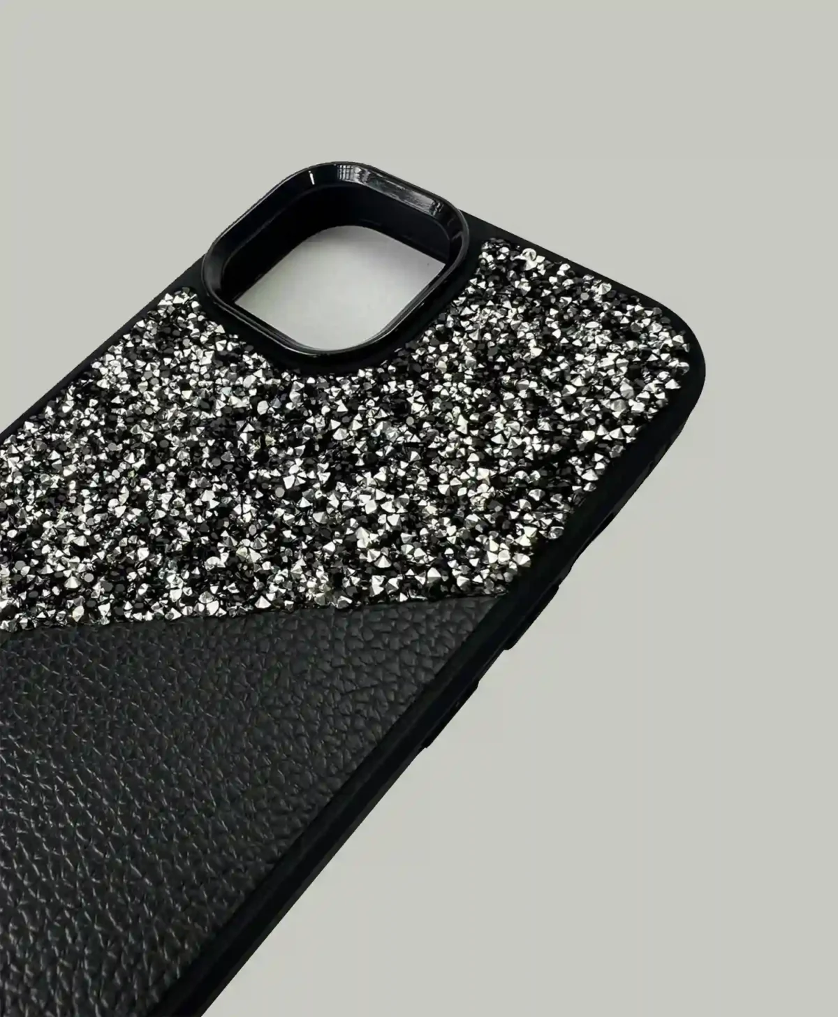 قاب طرح چرمی سواروسکی گوشی موبایل آیفون Iphone 13