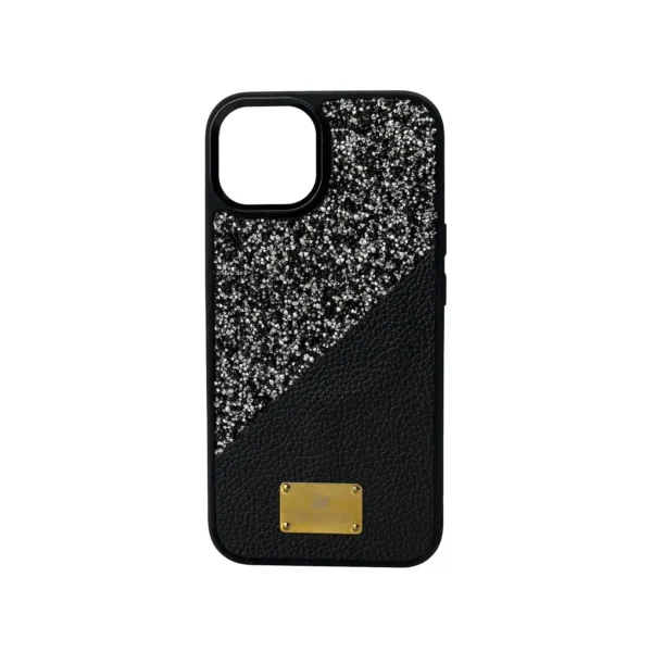 قاب طرح چرمی سواروسکی گوشی موبایل آیفون Iphone 13
