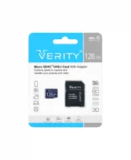 کارت حافظه microSDXC UHS-1 وریتی 128 گیگابایت همراه با آداپتور SD