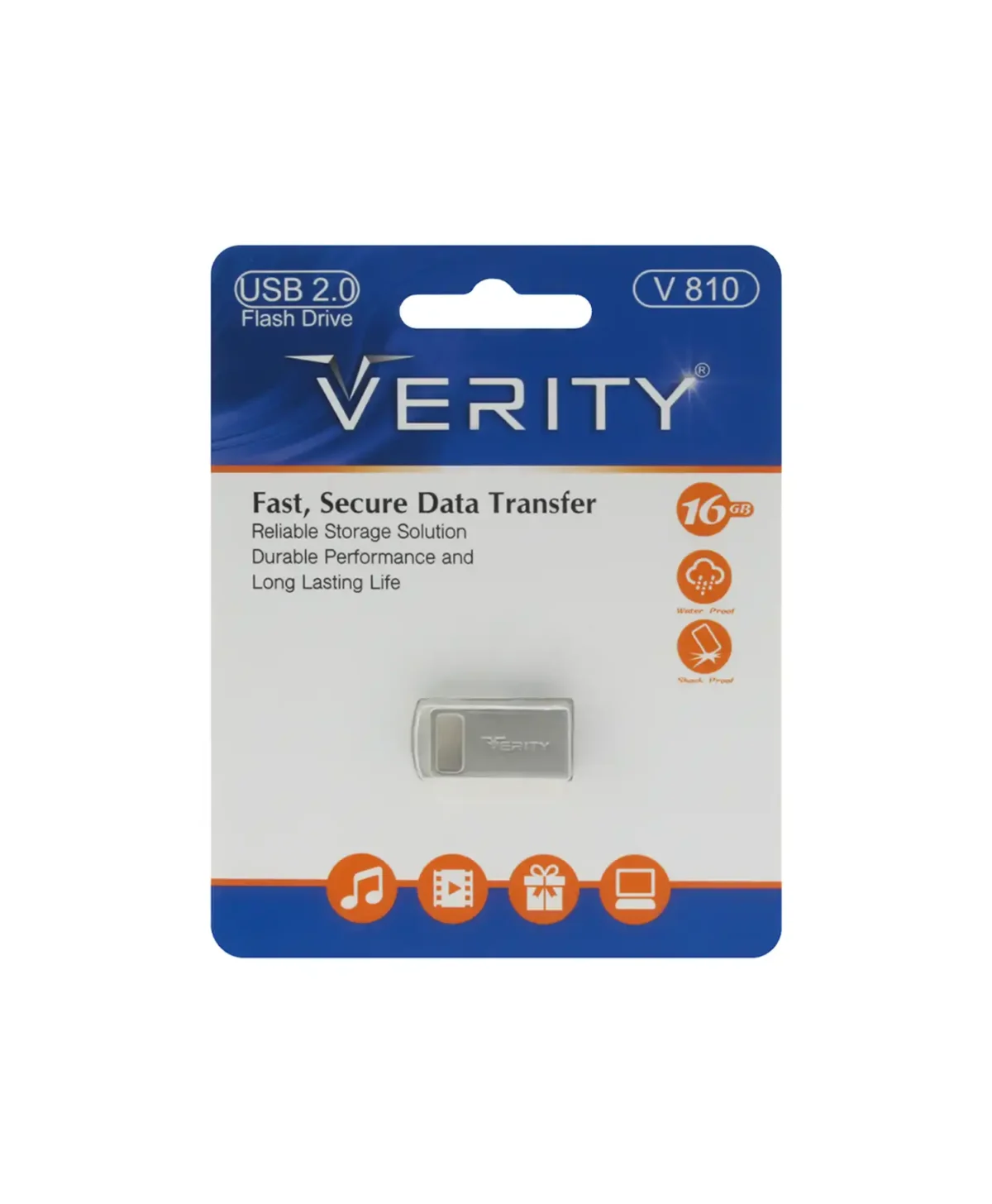 فلش مموری وریتی مدل V810 ظرفیت 16 گیگابایت