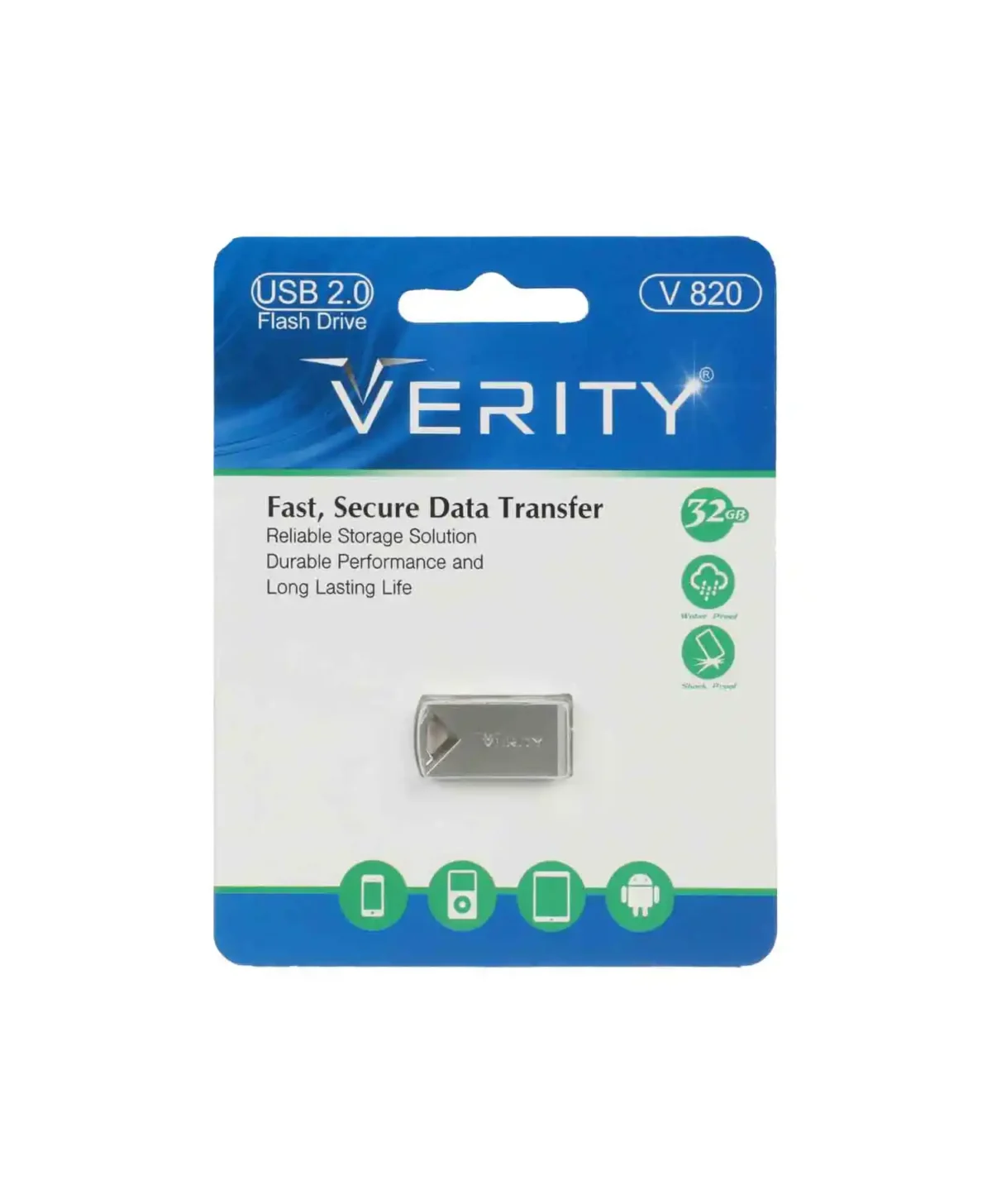 فلش مموری وریتی مدل V820 ظرفیت 32 گیگابایت