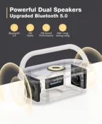 اسپیکر قابل حمل و شارژر وایرلس DIORYX مدل DX-W100
