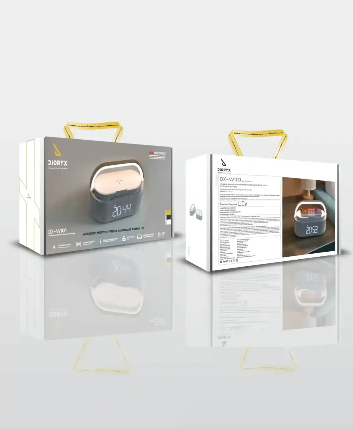 اسپیکر قابل حمل و شارژر وایرلس DIORYX مدل DX-W100