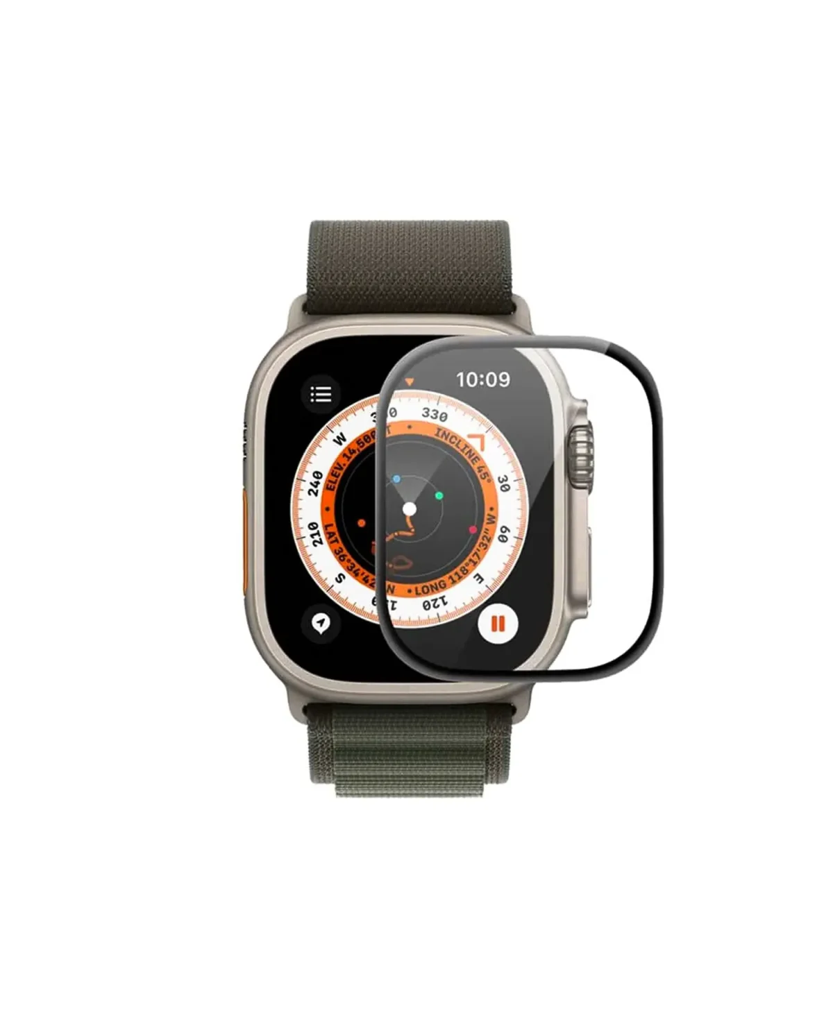 گلس فول نانو اپل واچ 49mm