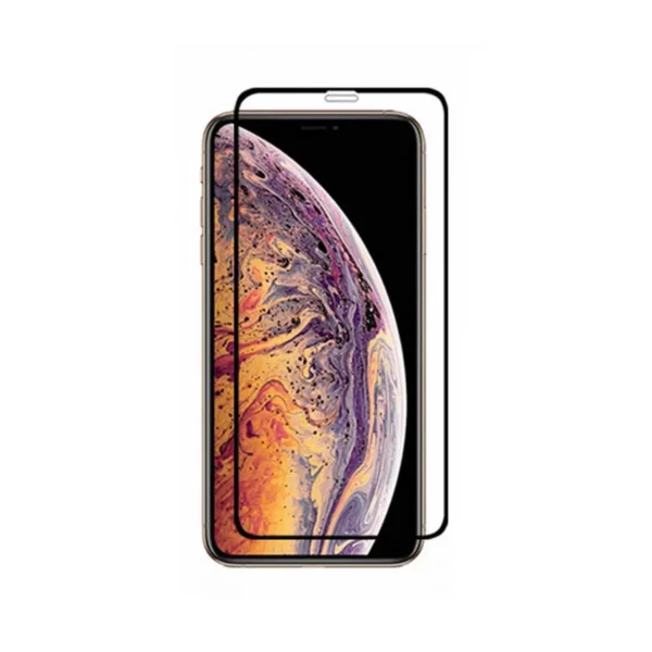 گلس فول Super D مشکی گوشی موبایل آیفون Iphone X/XS
