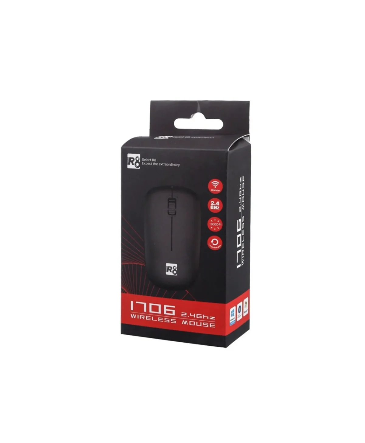 ماوس بی سیم R8 1706