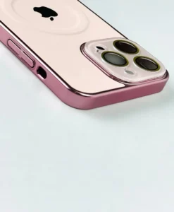 قاب چرمی مگسیفدار محافظ لنز دار Falcon گوشی آیفون Iphone 13 Pro Max