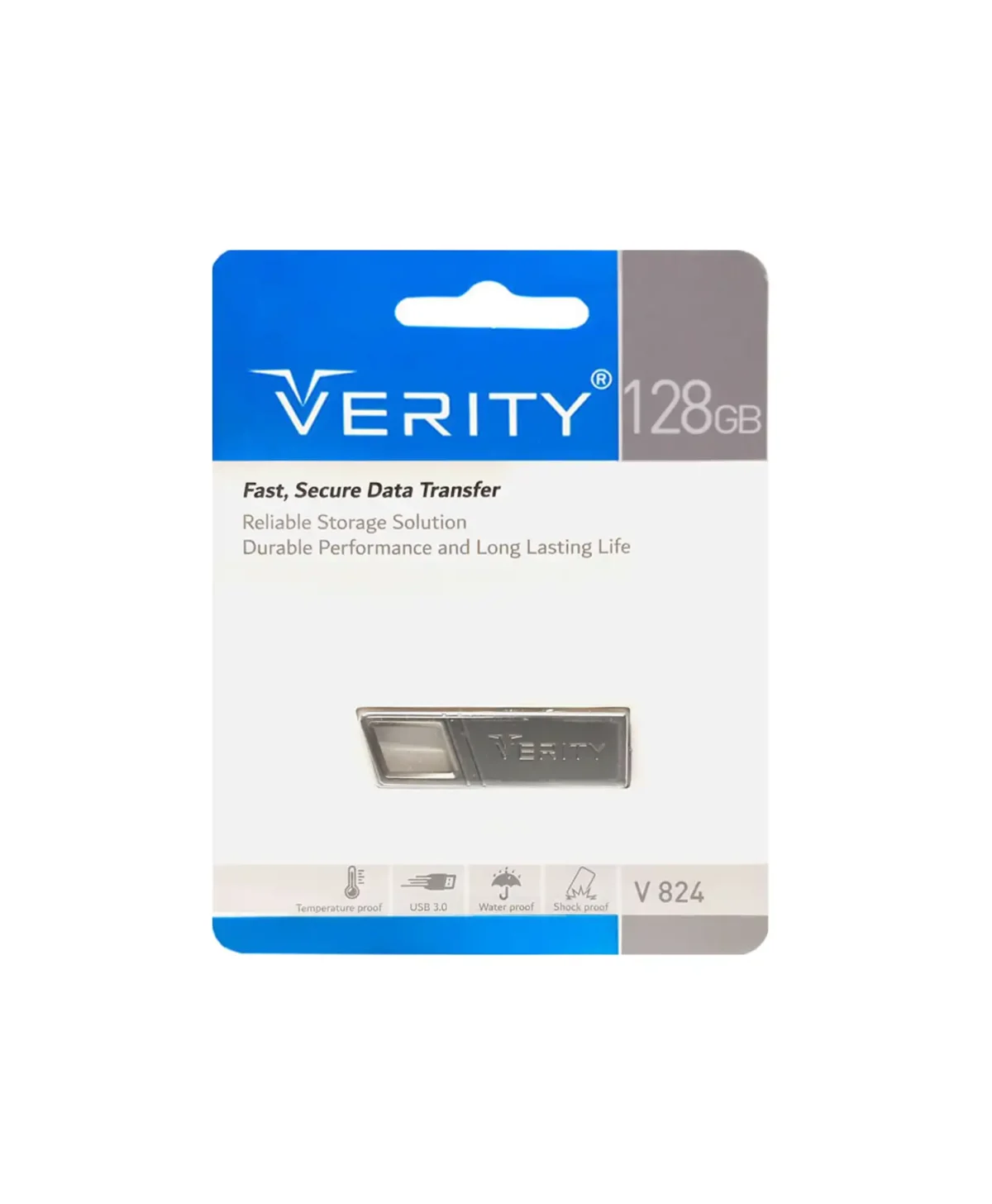 فلش مموری وریتی مدل V824 USB 3.0 ظرفیت 128 گیگابایت