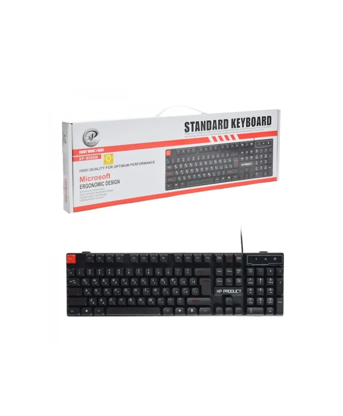 صفحه کلید باسیم ایکس پی XP-8500N