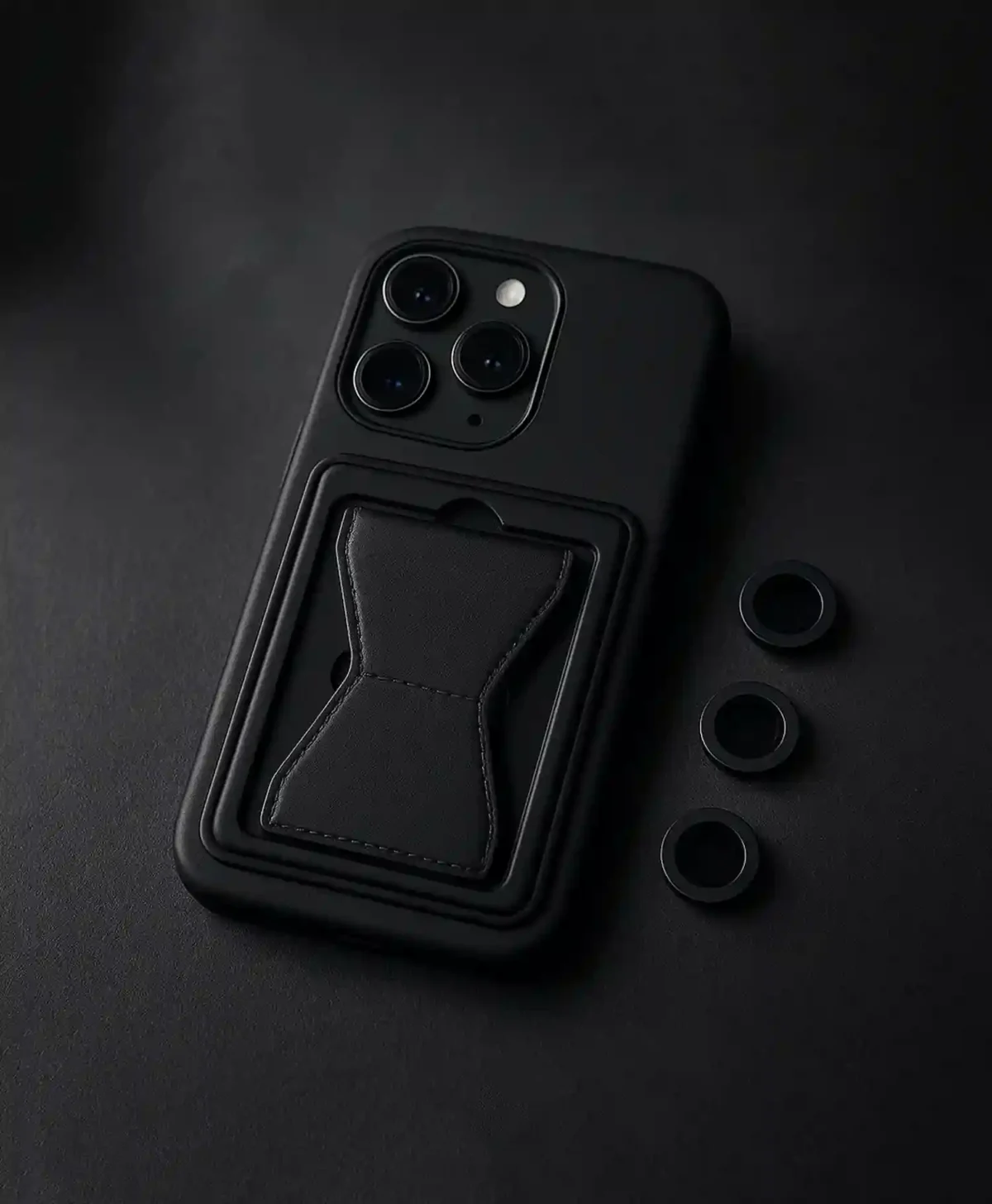 قاب ژله ای ارگونومی جا کارتی گوشی موبایل آیفون Iphone 15 Pro