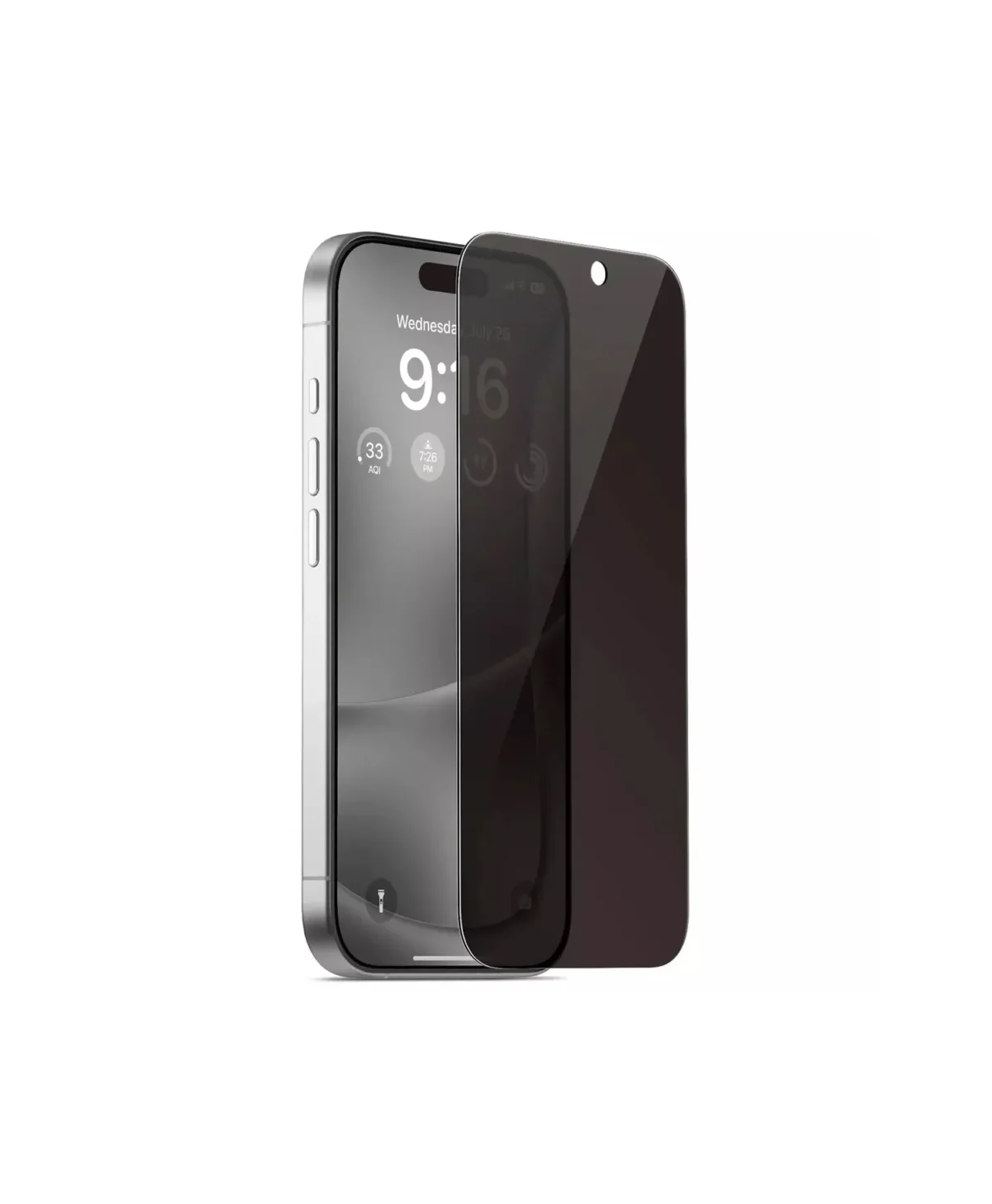 گلس Privacy مشکی گوشی موبایل آیفون Iphone 16