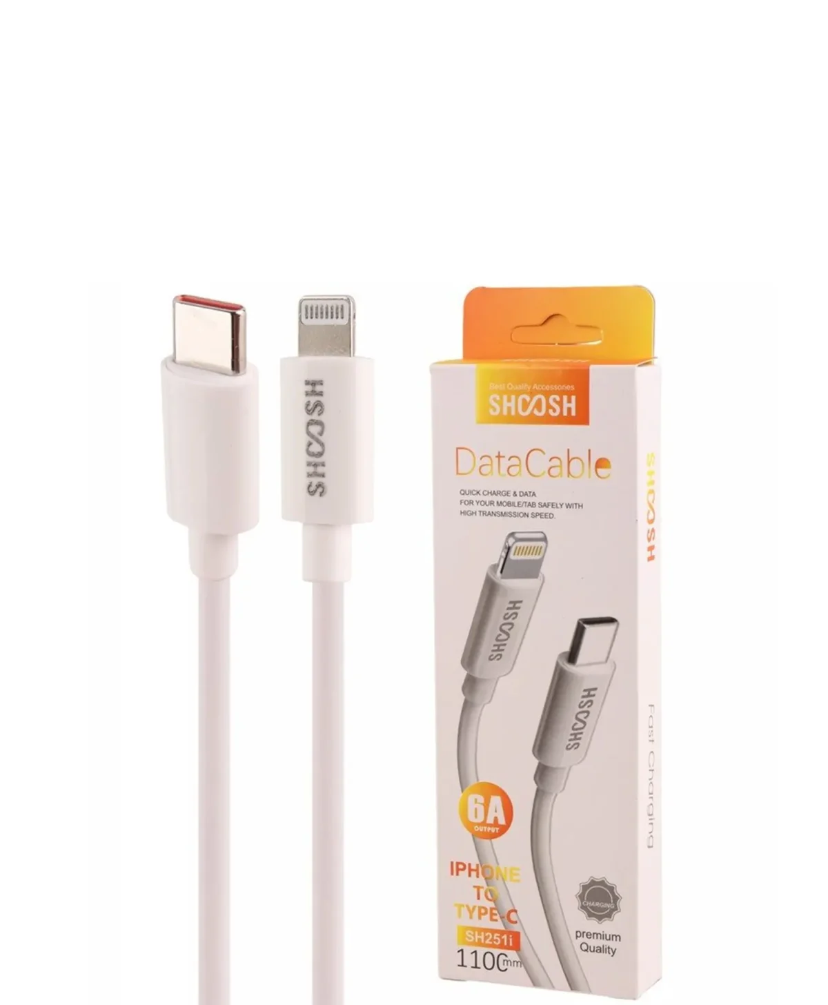 کابل تبدیل Type-C به Lightning شوش SH-251i