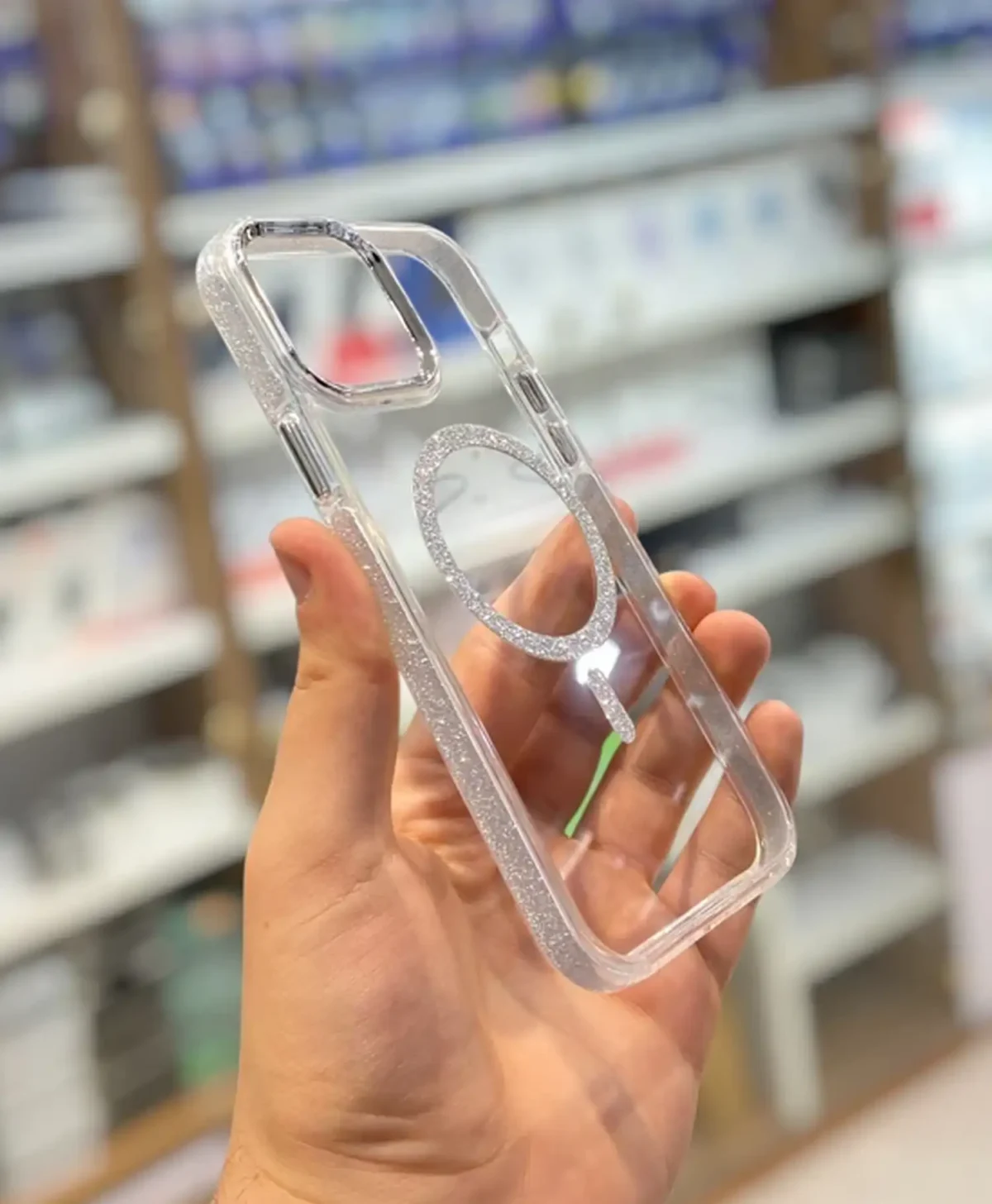قاب ژله ای شفاف مگسیفدار شاین مجیک ماسک گوشی آیفون Iphone 13