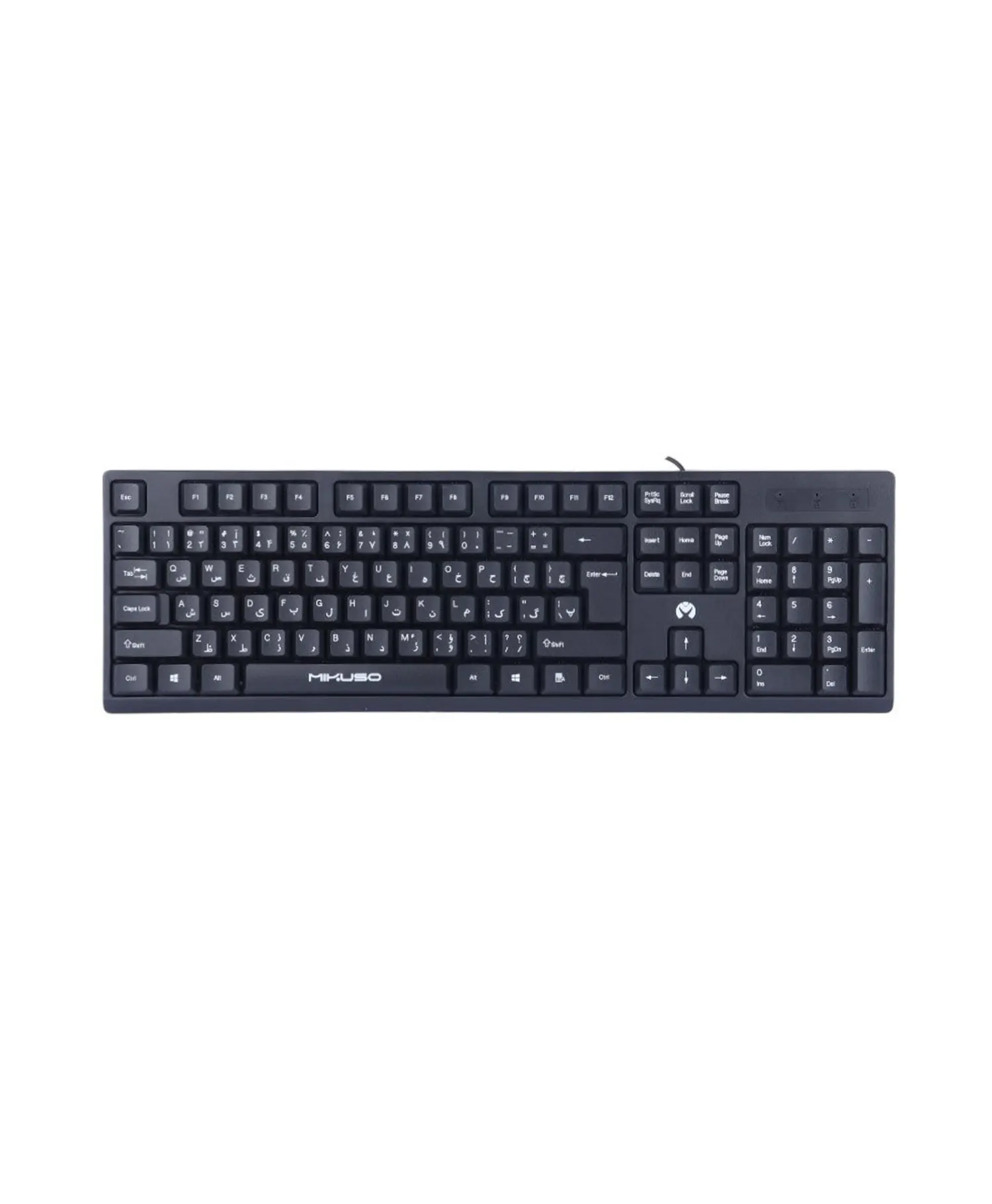 کیبورد با سیم Mikuso مدل KB-039U