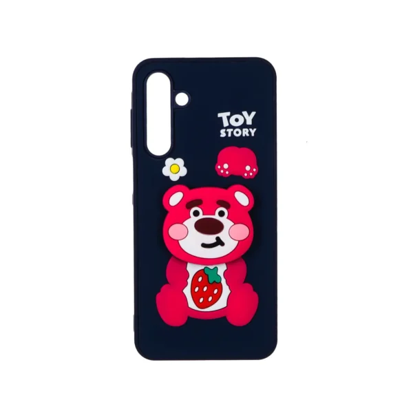 قاب طرح دار ژله ای پاپ سوکت دار گوشی موبایل سامسونگ Samsung A16