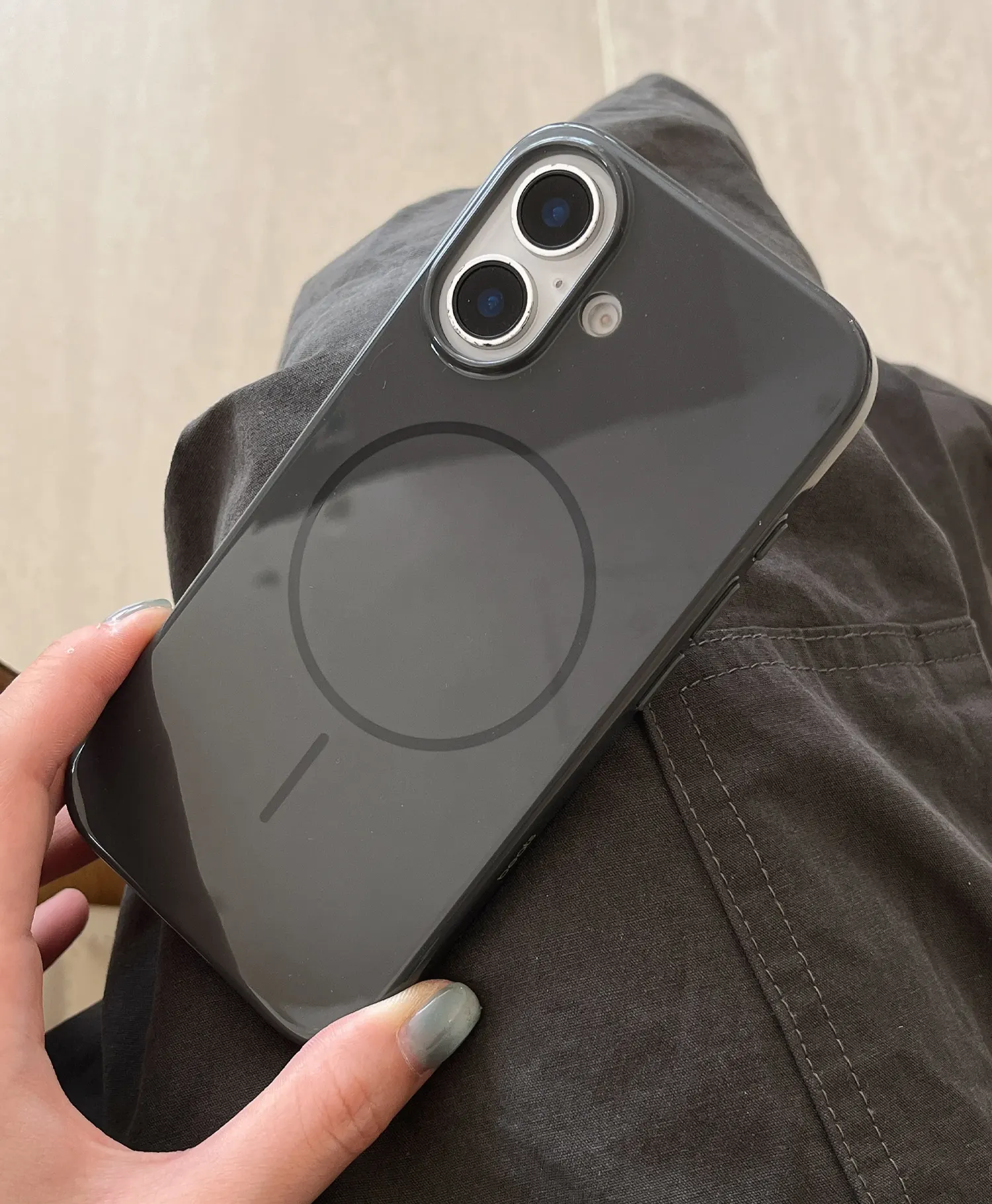 قاب ژله ای شاین مگسیفدار Beats گوشی موبایل آیفون Iphone 16