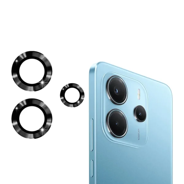 محافظ لنز فلزی گوشی موبایل شیائومی Redmi note 14