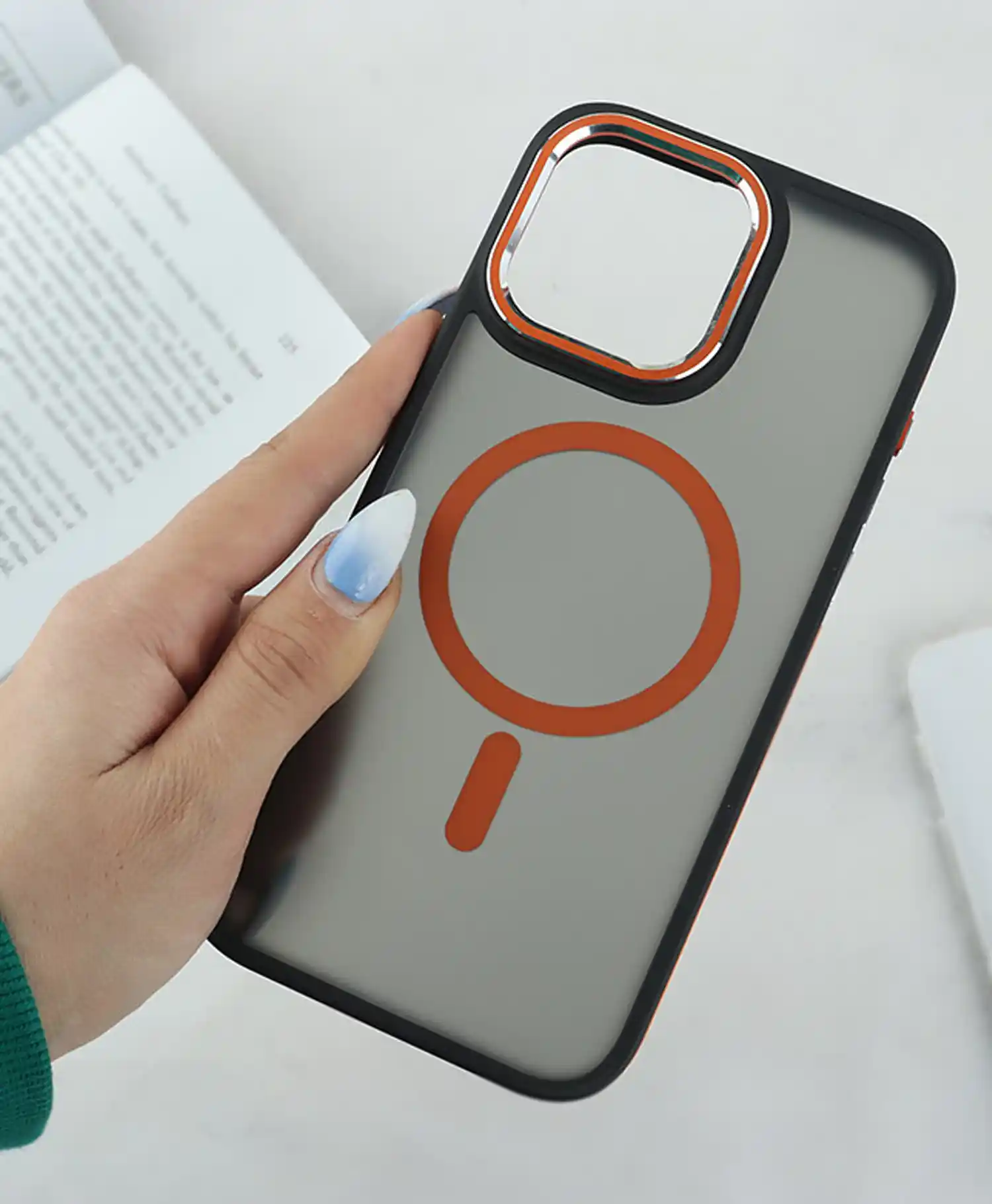 قاب مات مگسیفدار لینکس گوشی موبایل آیفون Iphone 16 Pro Max