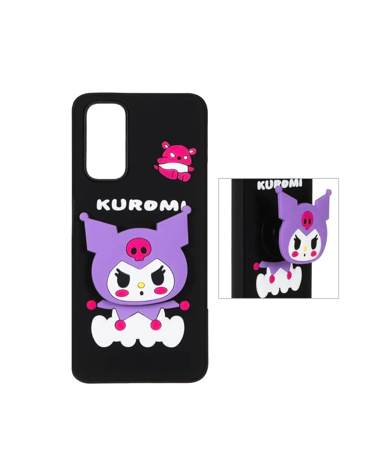 قاب طرح دار ژله ای پاپ سوکت دار گوشی موبایل سامسونگ Samsung A34