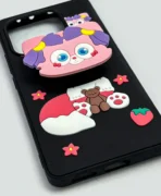 قاب طرح دار ژله ای پاپ سوکت دار گوشی موبایل شیائومی Redmi Note 14
