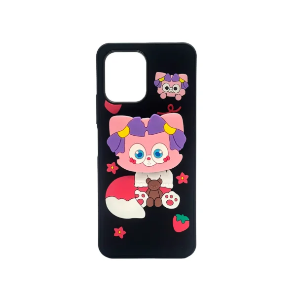 قاب طرح دار ژله ای پاپ سوکت دار گوشی شیائومی Redmi 12