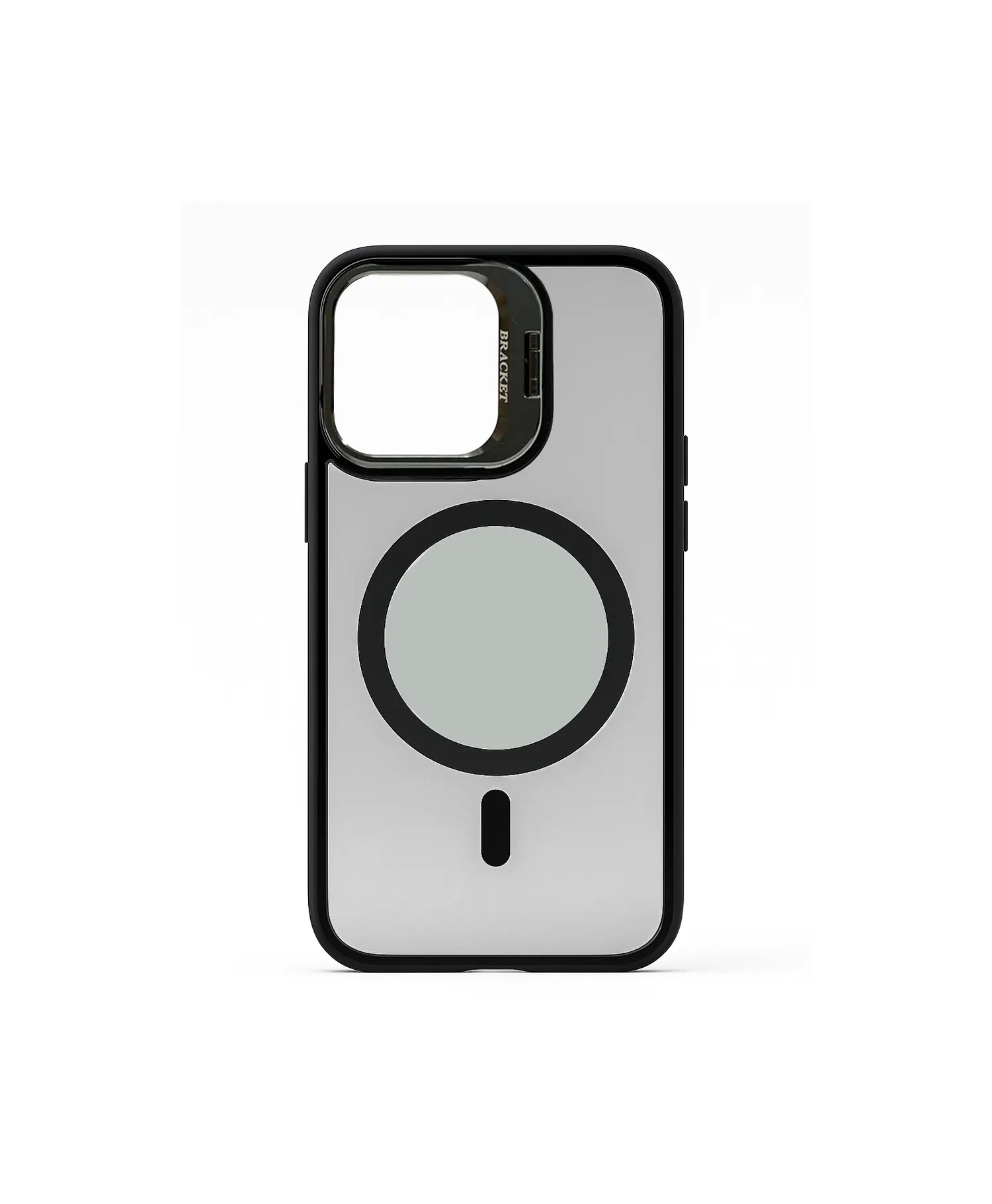 قاب شفاف مگسیفدار استند Bracket گوشی آیفون Iphone 16 Pro