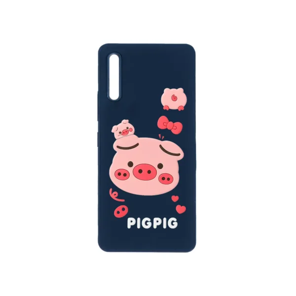 قاب طرح دار ژله ای پاپ سوکت دار گوشی موبایل سامسونگ Samsung A70