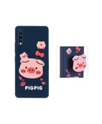 قاب طرح دار ژله ای پاپ سوکت دار گوشی موبایل سامسونگ Samsung A70