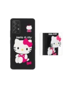 قاب طرح دار ژله ای پاپ سوکت دار گوشی موبایل سامسونگ Samsung A72