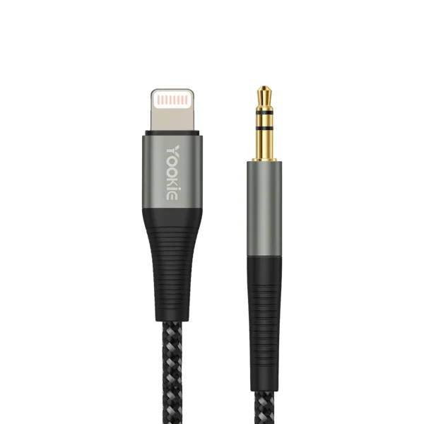 کابل تبدیل AUX به Lightning یوکی YA5